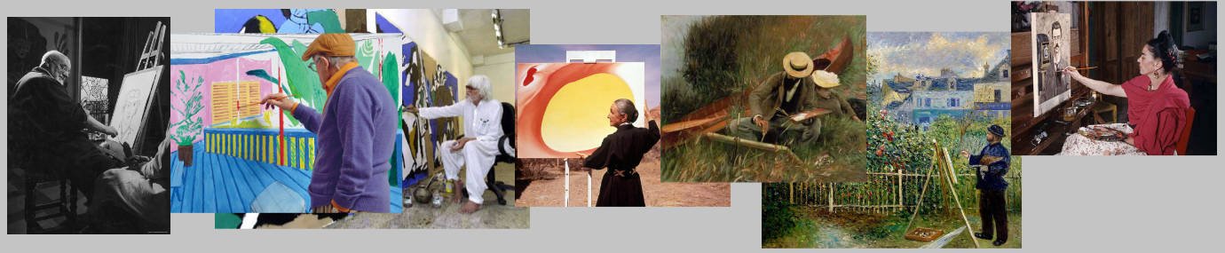 famous artists painting